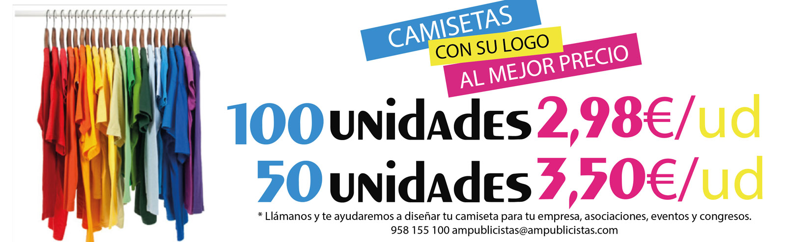 Camisetas Personalizadas en Granada